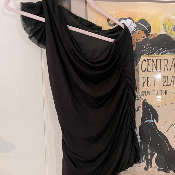 ING one-shoulder top. Size L - Picture 2 of 3